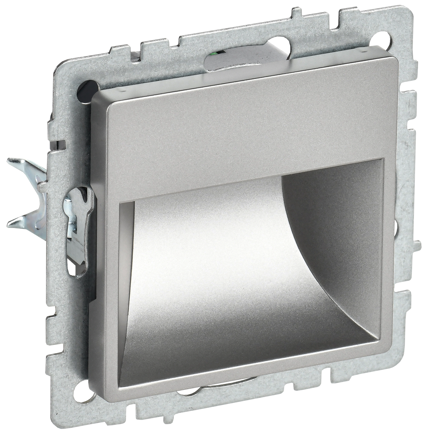 BRITE Подсветка LED встраиваемая ПЛ20-БрС сталь