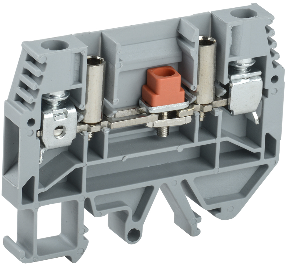 Клемма винтовая КВИ-6-И серая