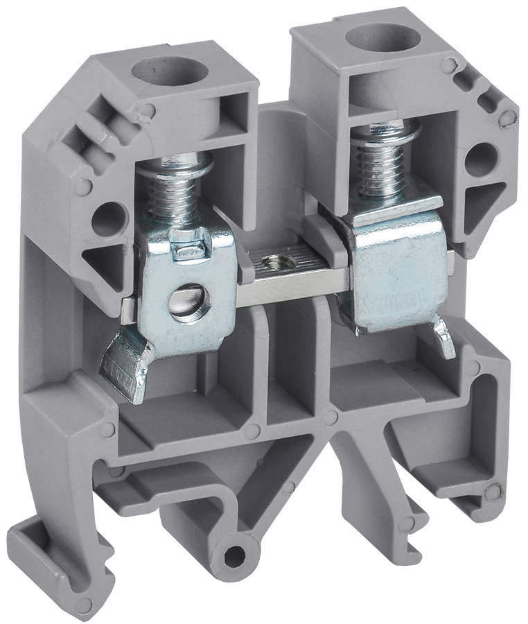 Клемма винтовая КВИ-6мм2 серая