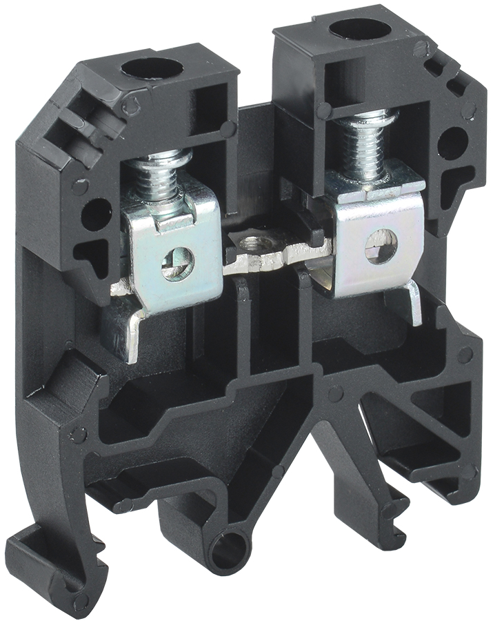 Клемма винтовая КВИ-6мм2 черная