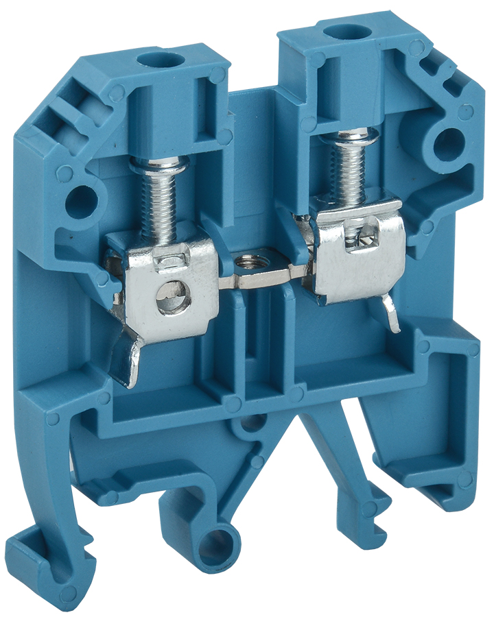 Клемма винтовая КВИ-4мм2 синяя