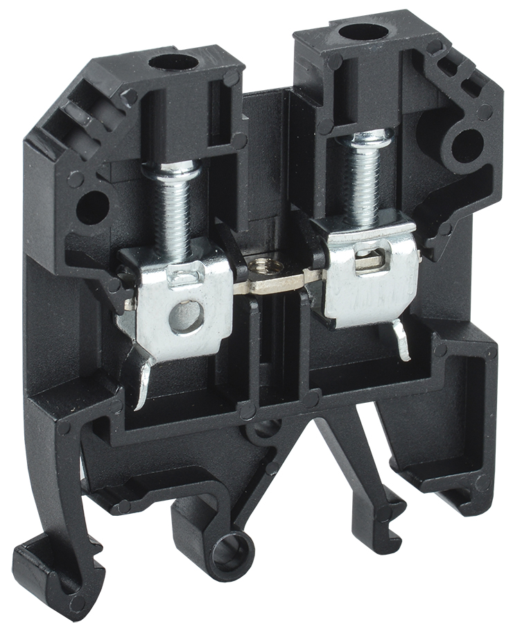 Клемма винтовая КВИ-4мм2 черная