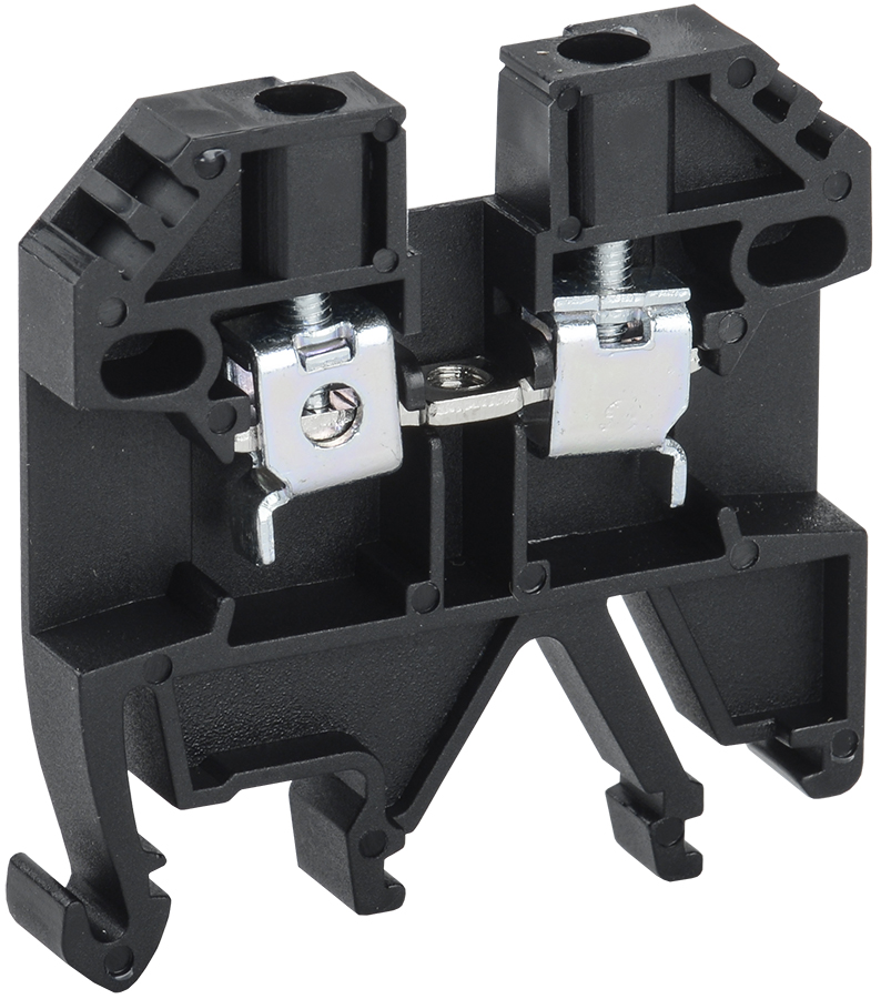 Клемма винтовая КВИ-2,5мм2 черная