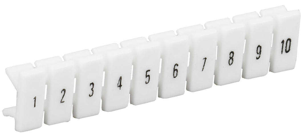 Маркеры для КПИ-1,5мм2 с нумерацией №№ 1-10