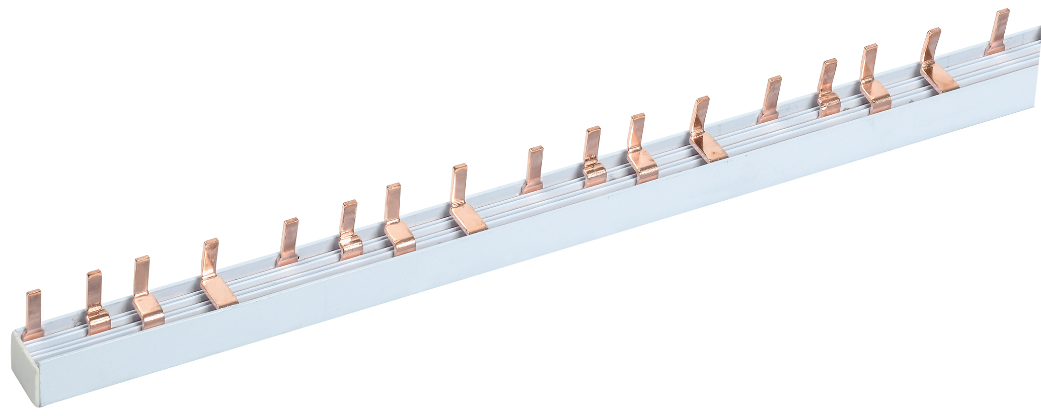 Шина соединительная типа PIN (штырь) 4-фазная 100А (1м)