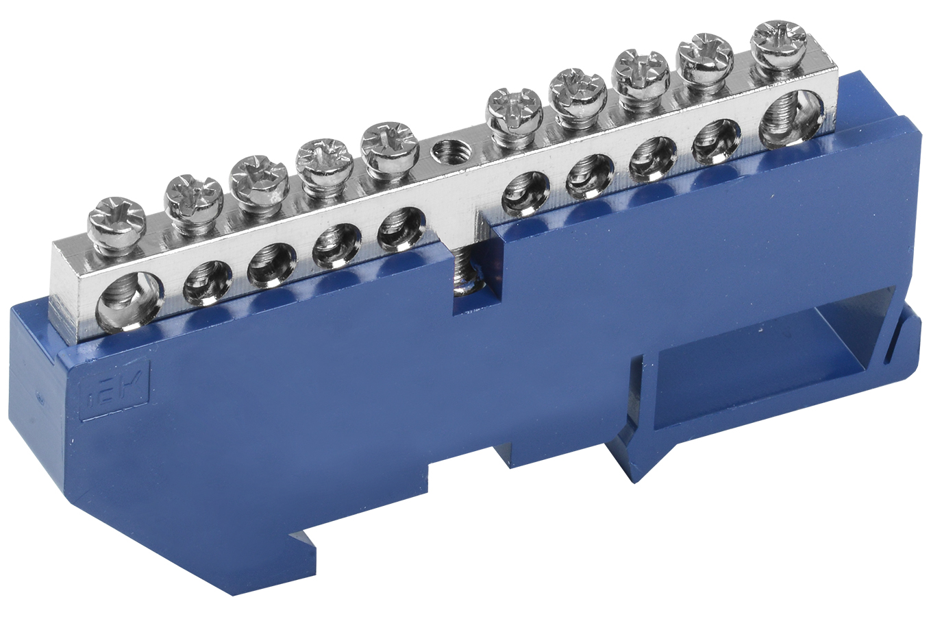 Шина N ''ноль'' на DIN-изоляторе Ni ШНИ-6х9-10-Д-С