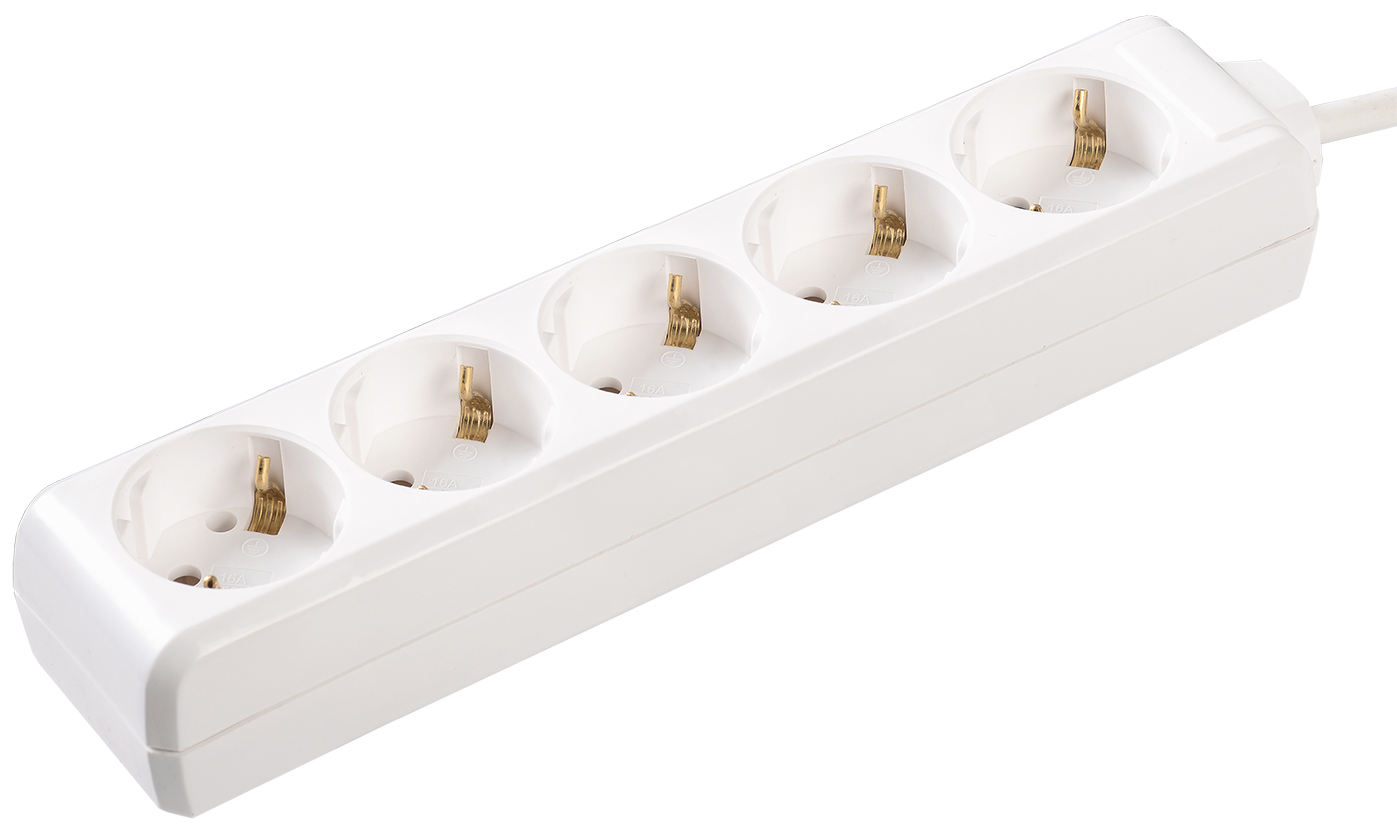 Удлинитель У05 5 мест 2Р+PЕ/3метра 3х1мм.кв 16А/250