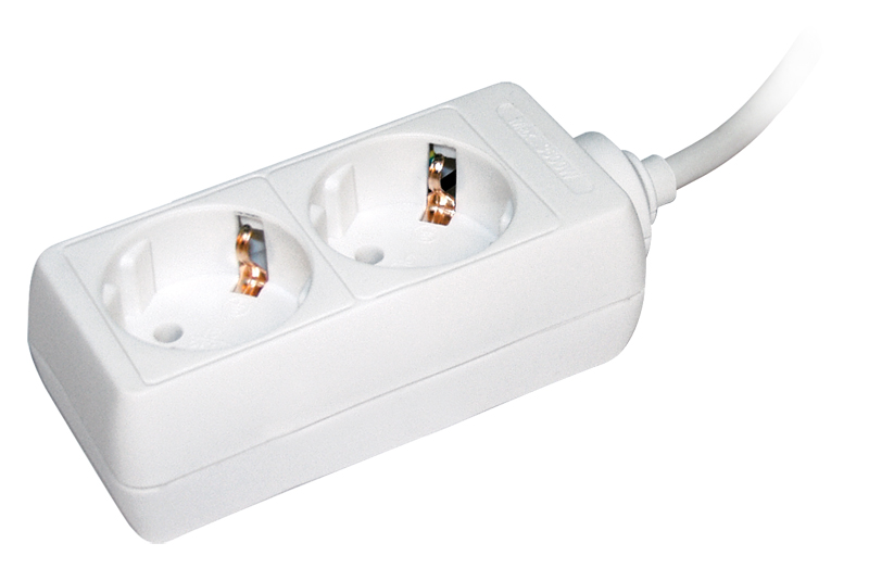 Удлинитель У02 2 места 2Р+РЕ/5м 3х1мм.кв 16А/250В