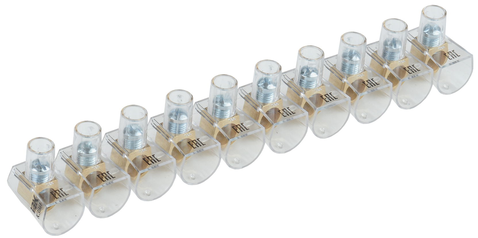 Зажим винтовой концевой изолированный КЗВИ 16мм2 10x1