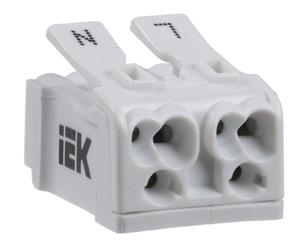 Клемма пружинная соединительная КСП2-L+N