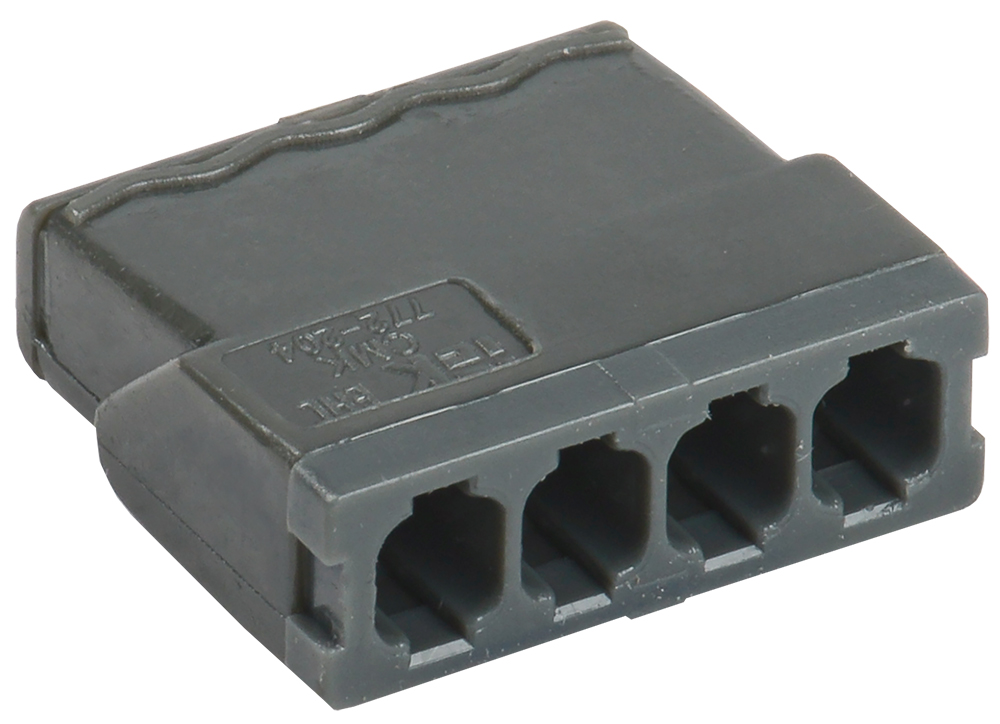 Строительно-монтажная клемма СМК 772-244 с пастой