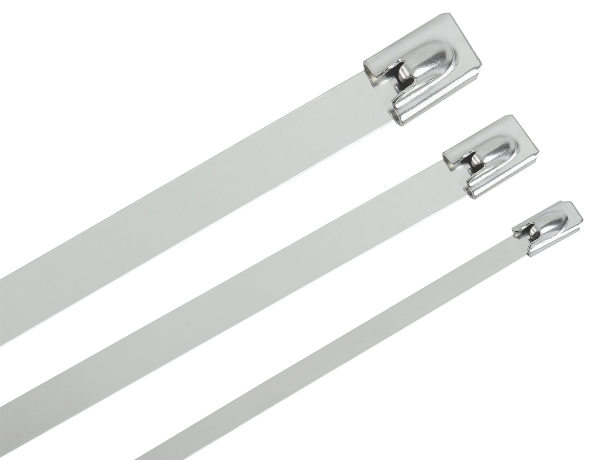 Хомут стальной ХСт 7,9х200мм (100шт/упак)