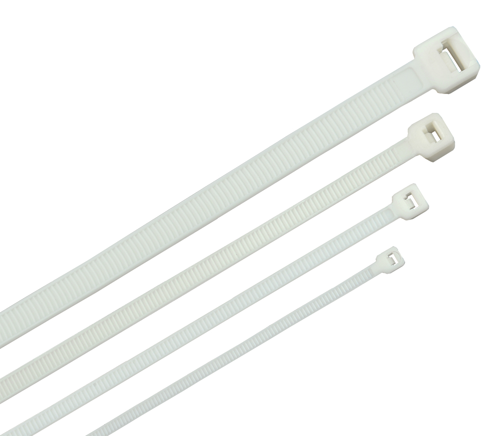 Хомут морозостойкий Хкм 7.6х380мм белый (100шт)