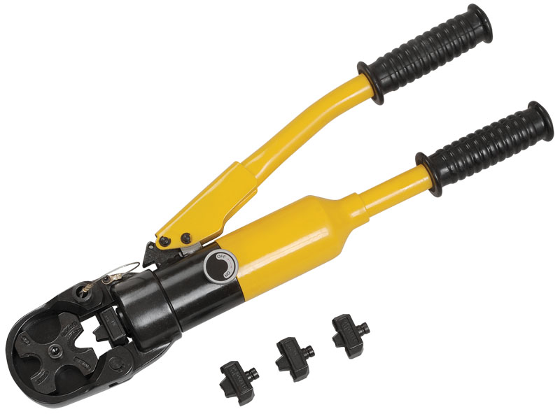 Пресс гидравлический ручной с матрицей и клапано