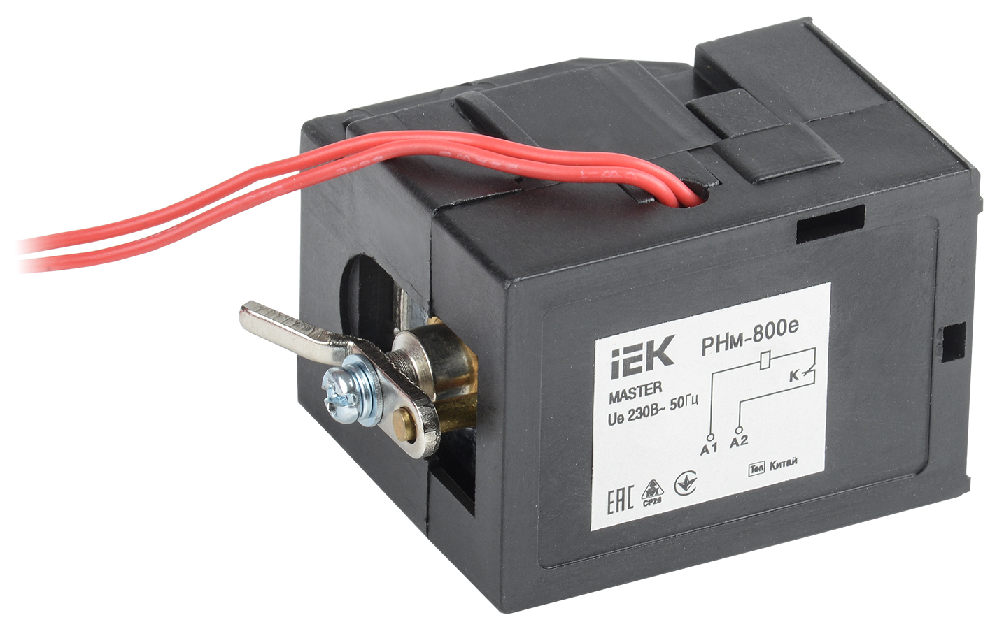 Расцепитель независимый Рн-800 е (Рем-40) 220В для ВА88-40 MASTER с электронным расцепителем
