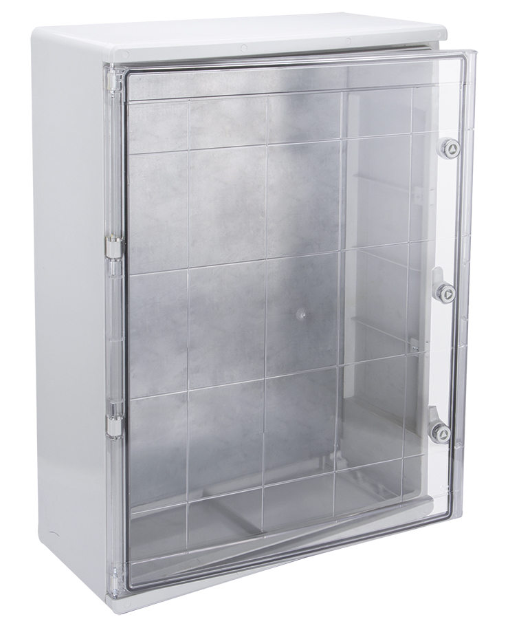 Корпус пластиковый ЩМПп 800х600х260мм прозрачная  дверь УХЛ1 IP65