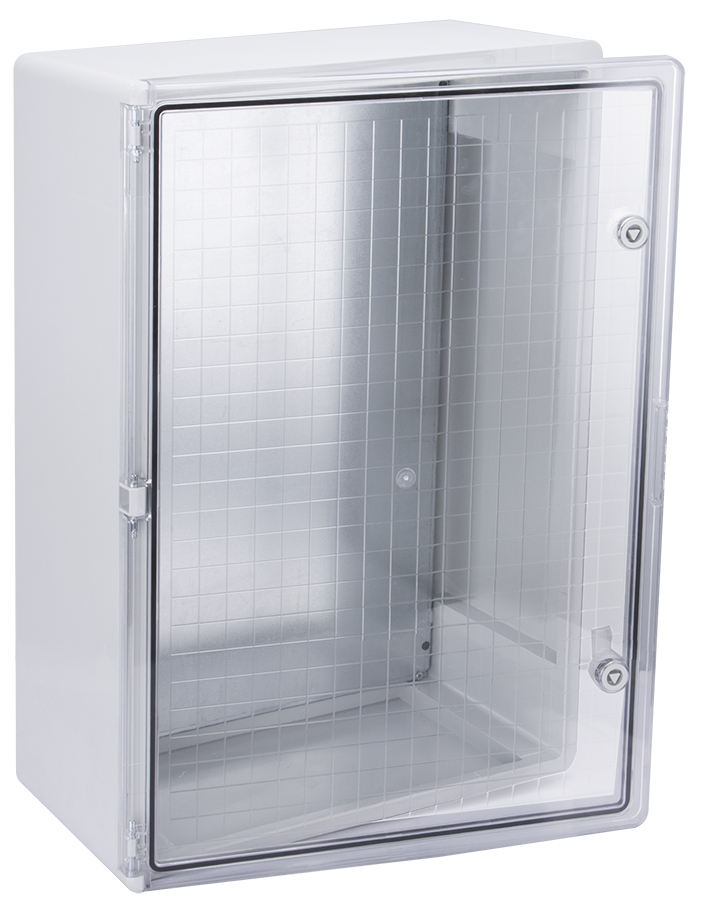 Корпус пластиковый ЩМПп 700х500х250мм прозрачная  дверь  УХЛ1 IP65