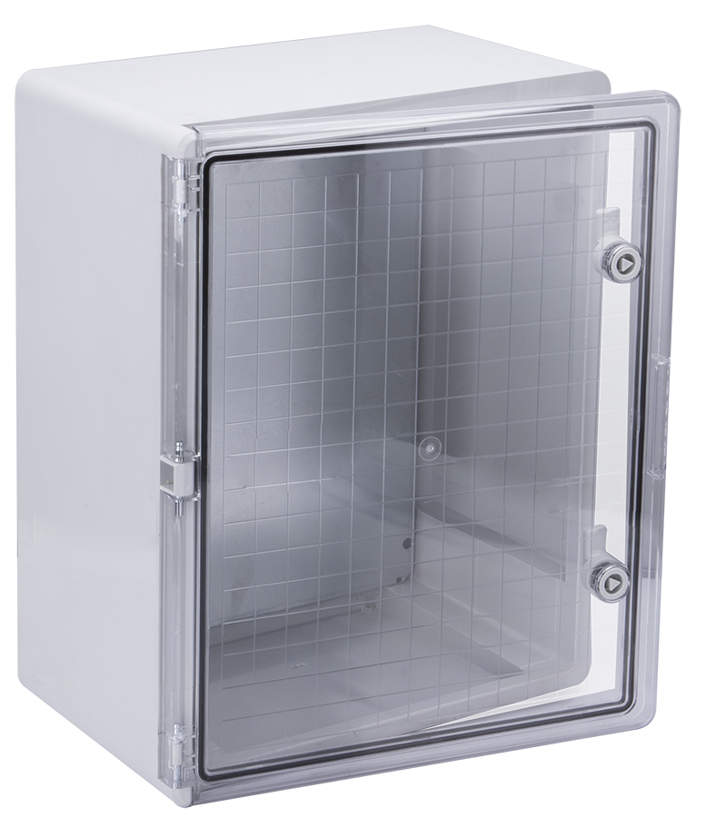 Корпус пластиковый ЩМПп 500х400х240мм прозрачная  дверь  УХЛ1 IP65