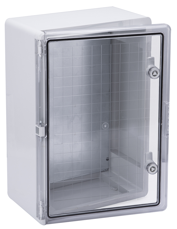 Корпус пластиковый ЩМПп 500х350х190мм прозрачная  дверь  УХЛ1 IP65