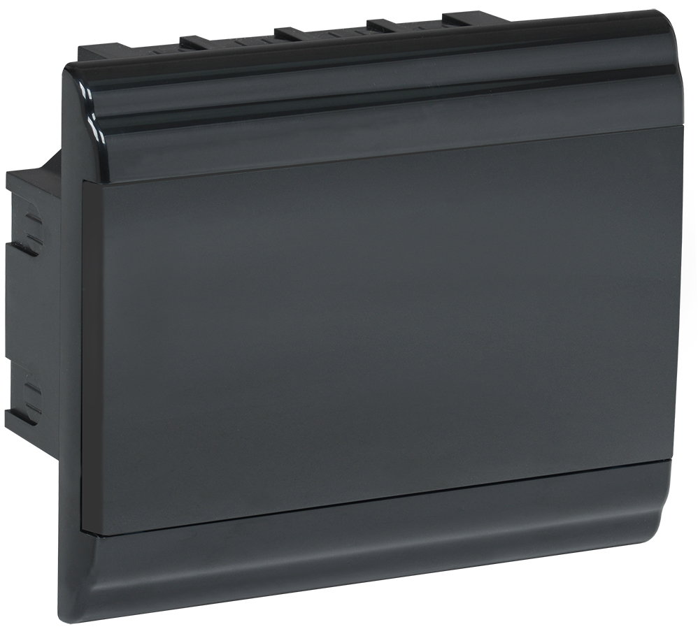 Корпус модульный пл. встр. ЩРВ-П-9 PRIME черный IP41