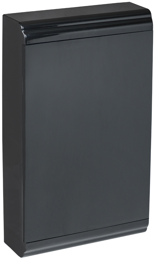 Корпус модульный пластиковый навесной ЩРН-П-36 PRIME черный IP41