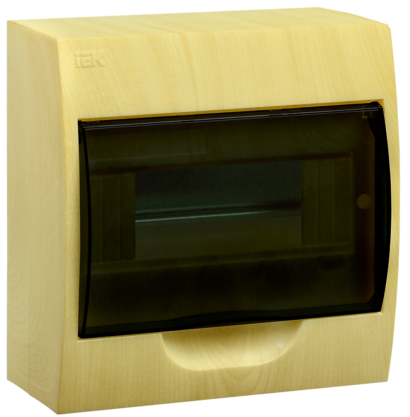 Корпус модульный пластиковый навесной ЩРН-П-8 (сосна) IP41