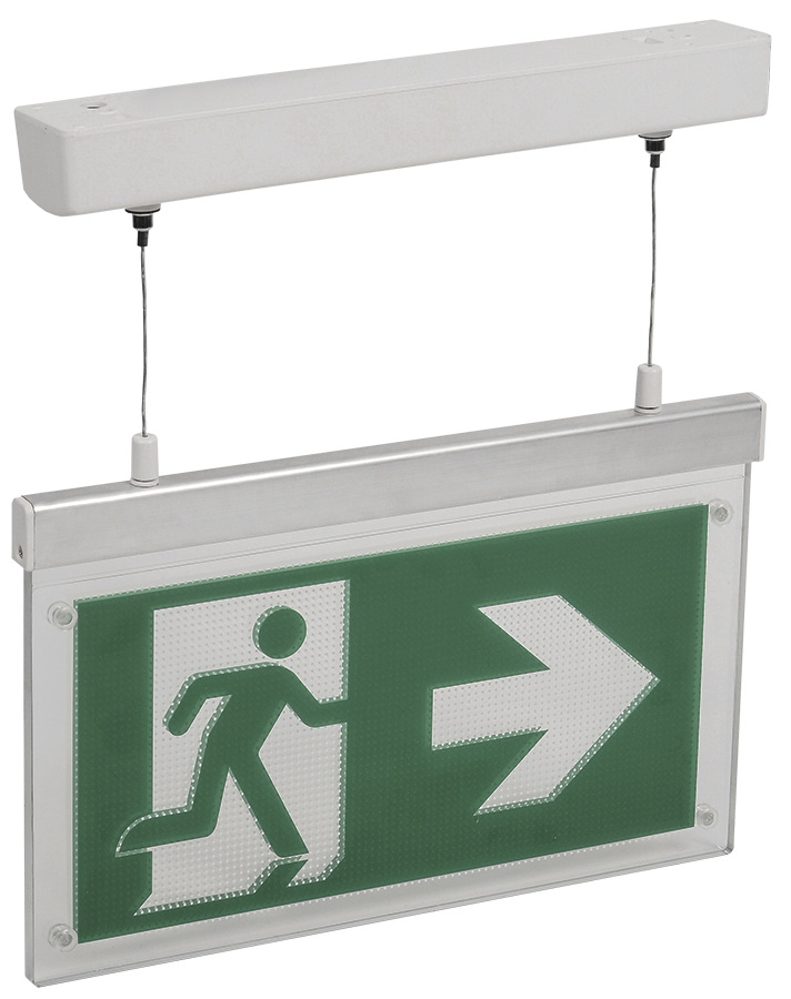 Светильник эвакуационный ССА3002 подвесной двусторонний сменный знак 3 ч 3 Вт LIGHTING