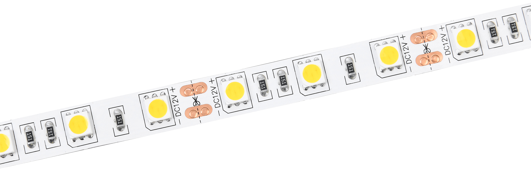 Лента светодиодная 3м LSR-5050WW60 14,4Вт/м 12В IP20 60LED/м