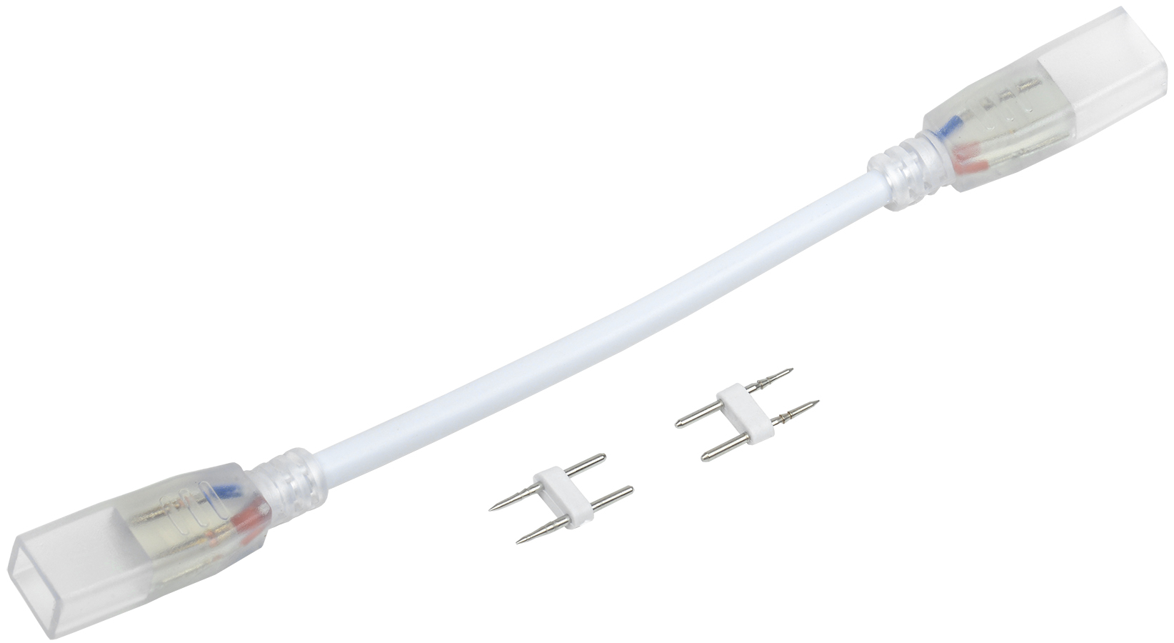 Коннектор 5 шт MONO 12мм (разъем-10см-разъем)