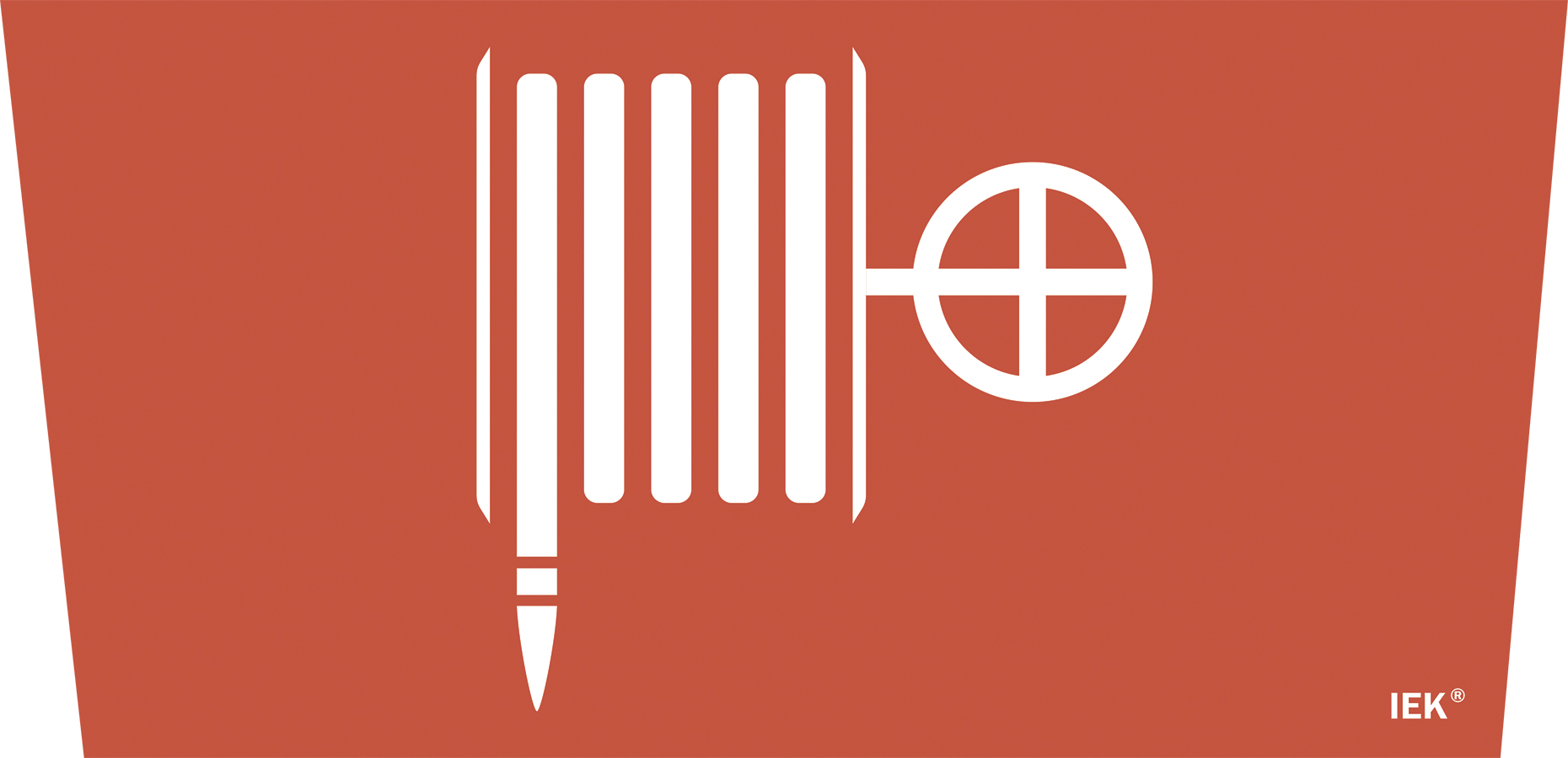 Этикетка самоклеящаяся 310х280 мм ''Пожарный гидрант''