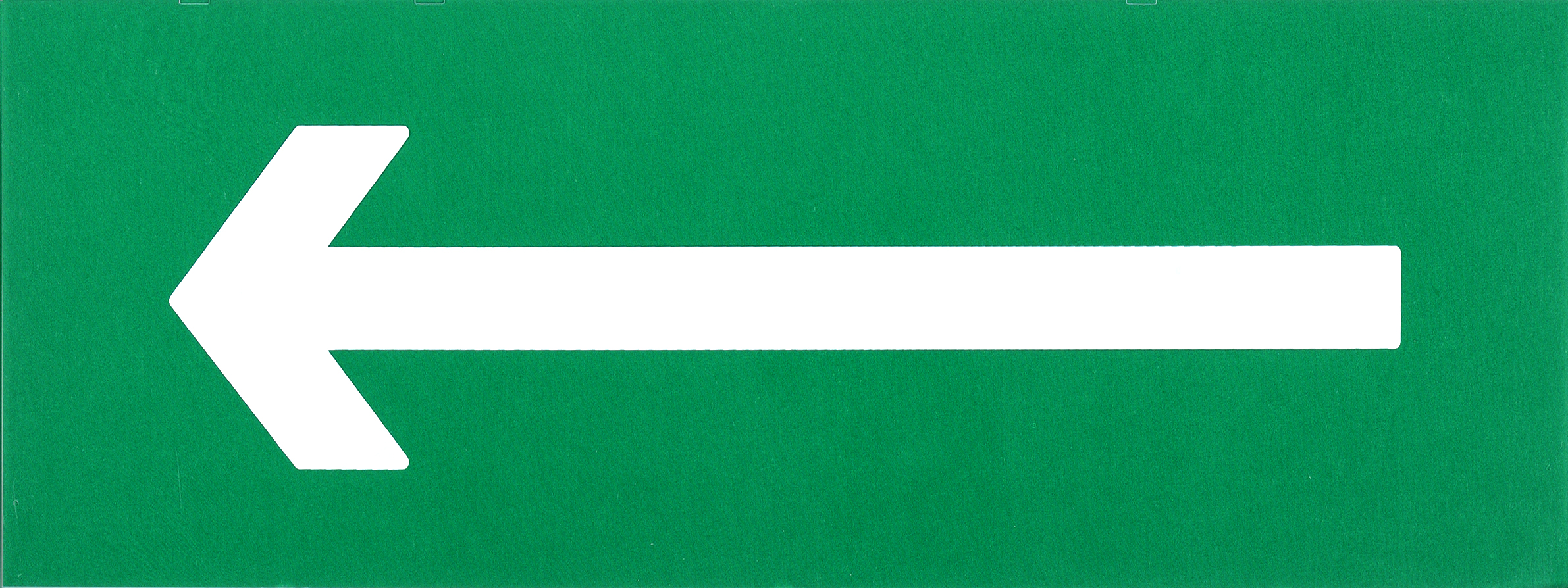 Этикетка самоклеящаяся 240х90 мм ''Направляющая стрелка''