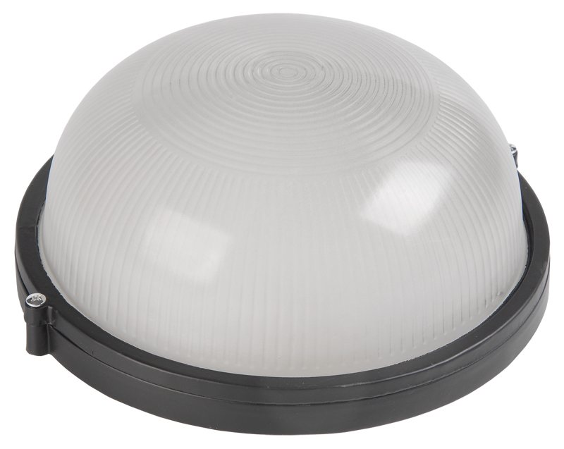 Светильник НПП1301 черный/круг 60 Вт IP54