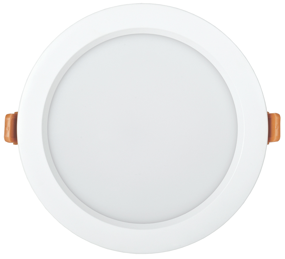 Светильник декоративный светодиодный LED встраиваемый ДВО 1821 PRO белый круг 24Вт 4000K IP54