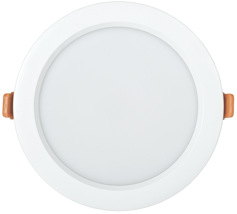 Светильник декоративный светодиодный LED встраиваемый ДВО 1802 PRO белый круг 20Вт 4000K IP40