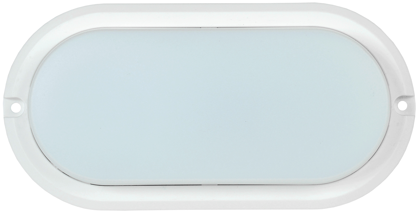 Светильник светодиодный ДПО 4012 12 Вт IP54 4000K овал белый пластик