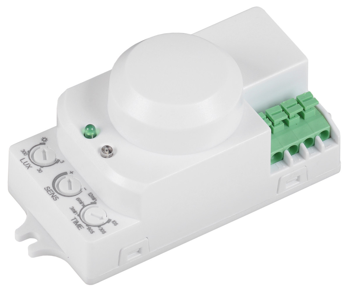 Датчик движения ДД-МВ 201 белый, 1200 Вт, 360 градусов, 8М,IP20