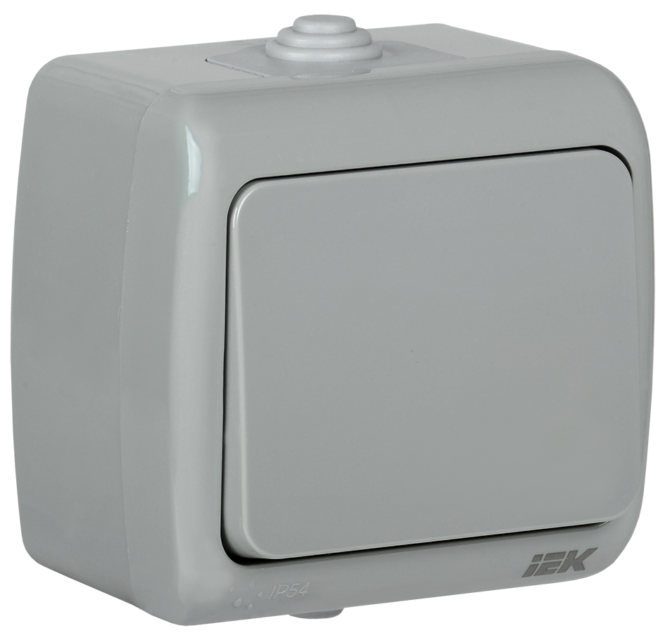 AQUATIC Выключатель 1 клавишный открытой установкиIP54 ВС-20-1-0-A