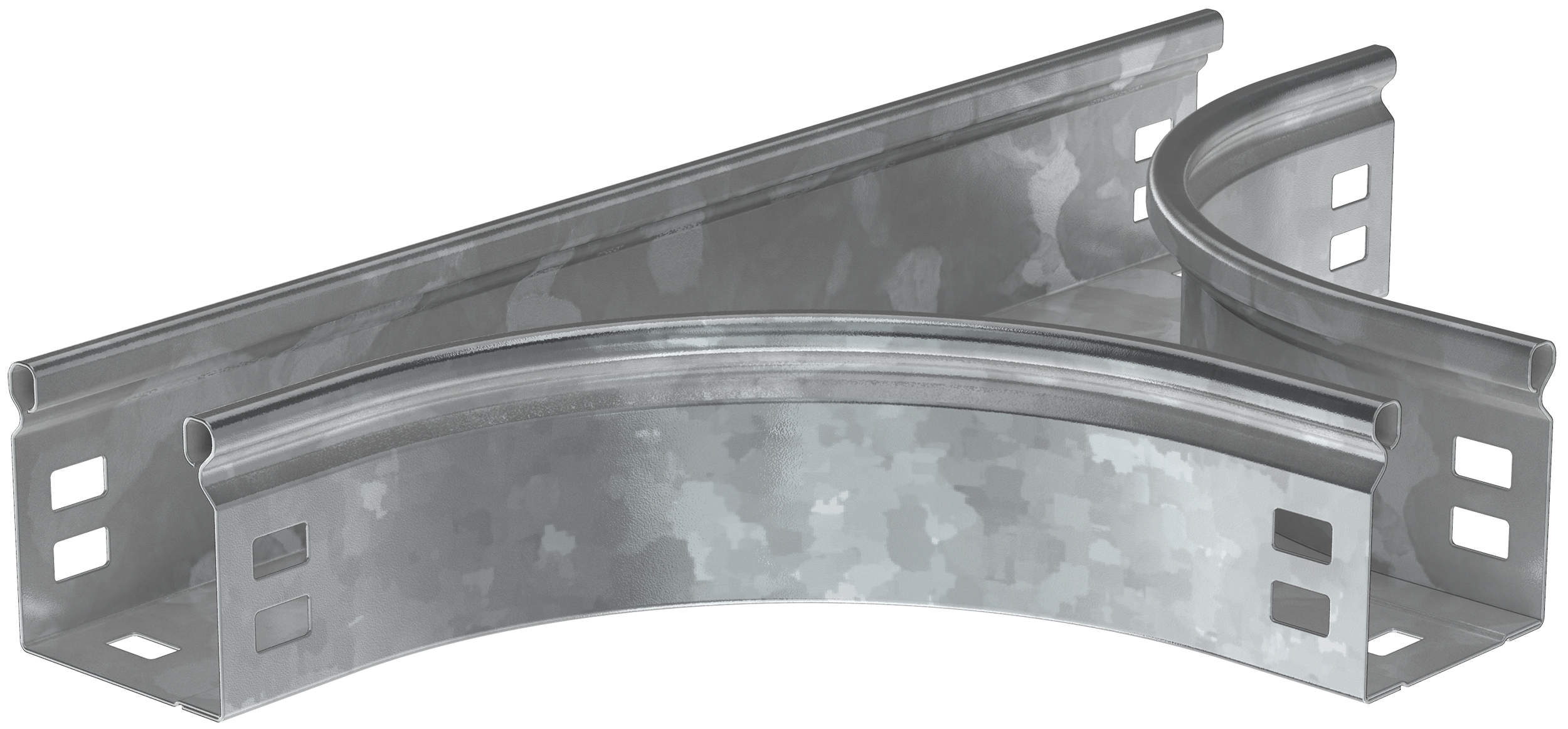 Разветвитель Т-образный плавный тип Г01 ESCA 80х80 мм HDZ