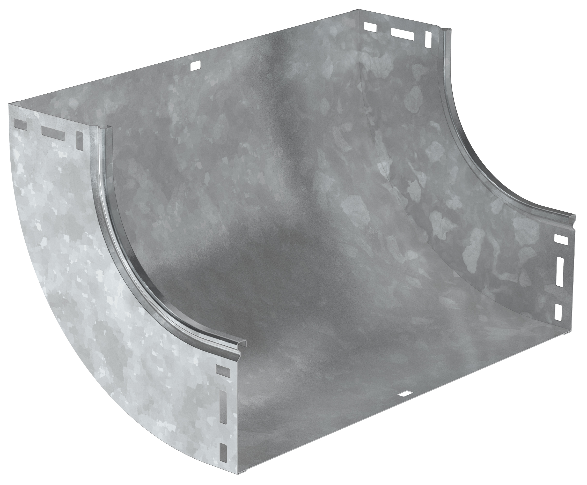 Поворот плавный 90 градусов тип В10 ESCA 80х600 мм HDZ