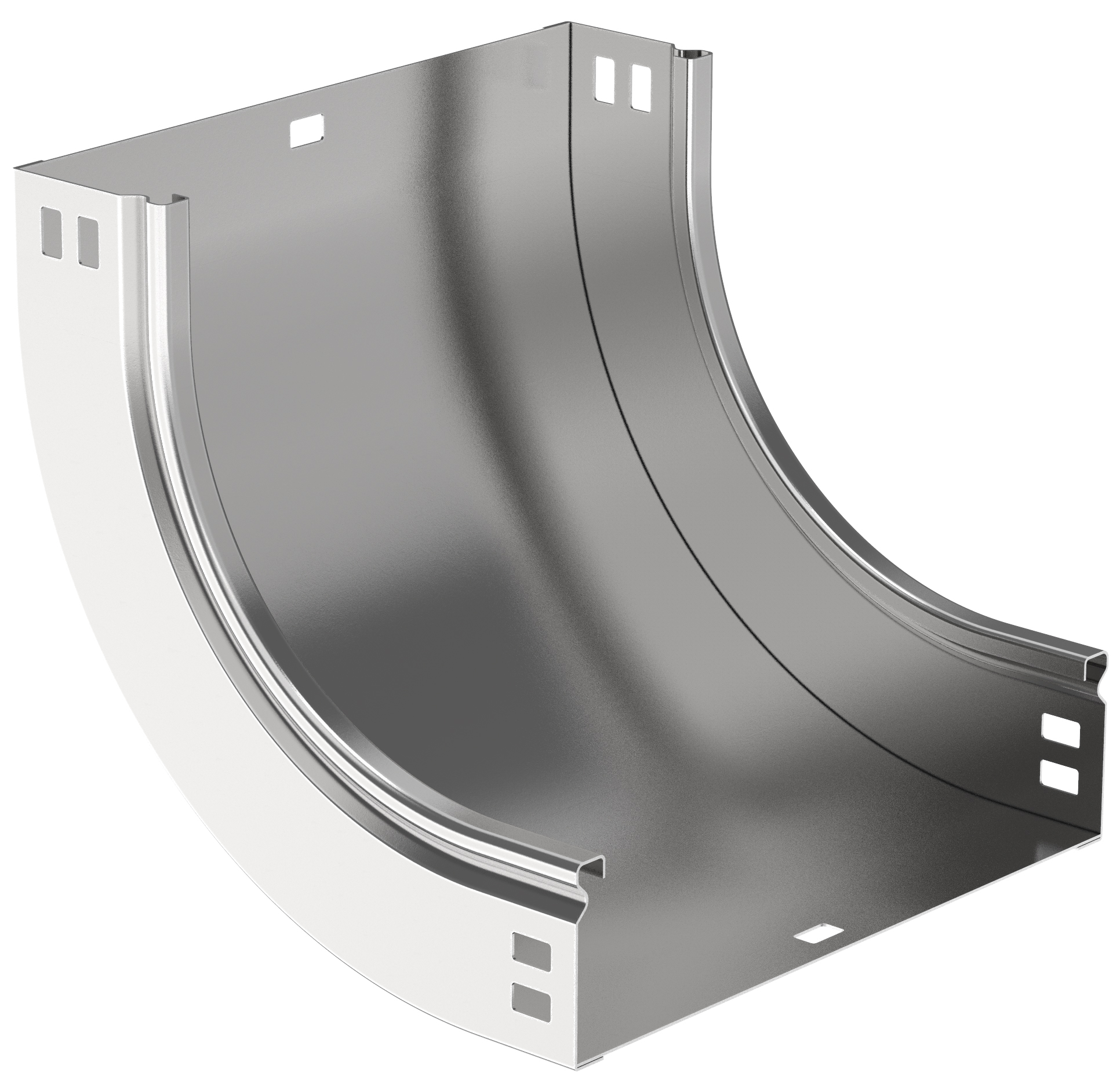 Поворот плавный 90 градусов тип В10 ESCA 50х200 мм