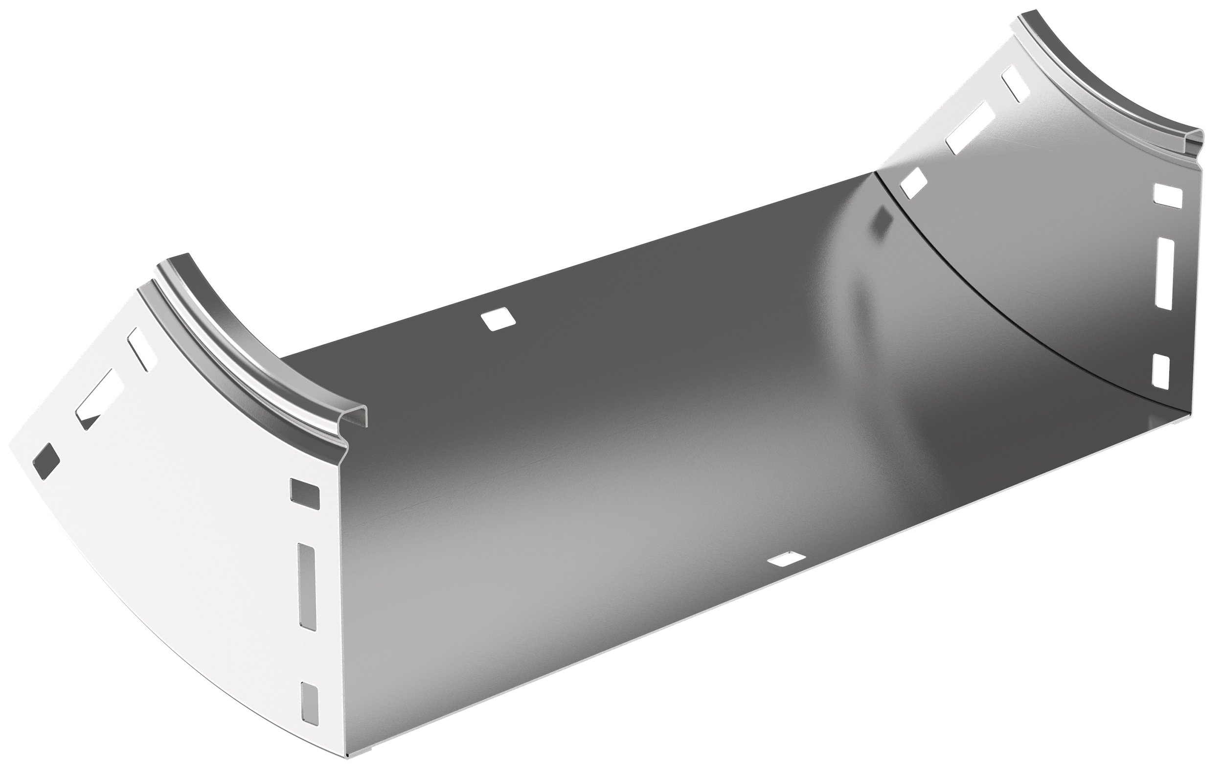 Поворот плавный 45 градусов тип В10 ESCA 100х600 мм