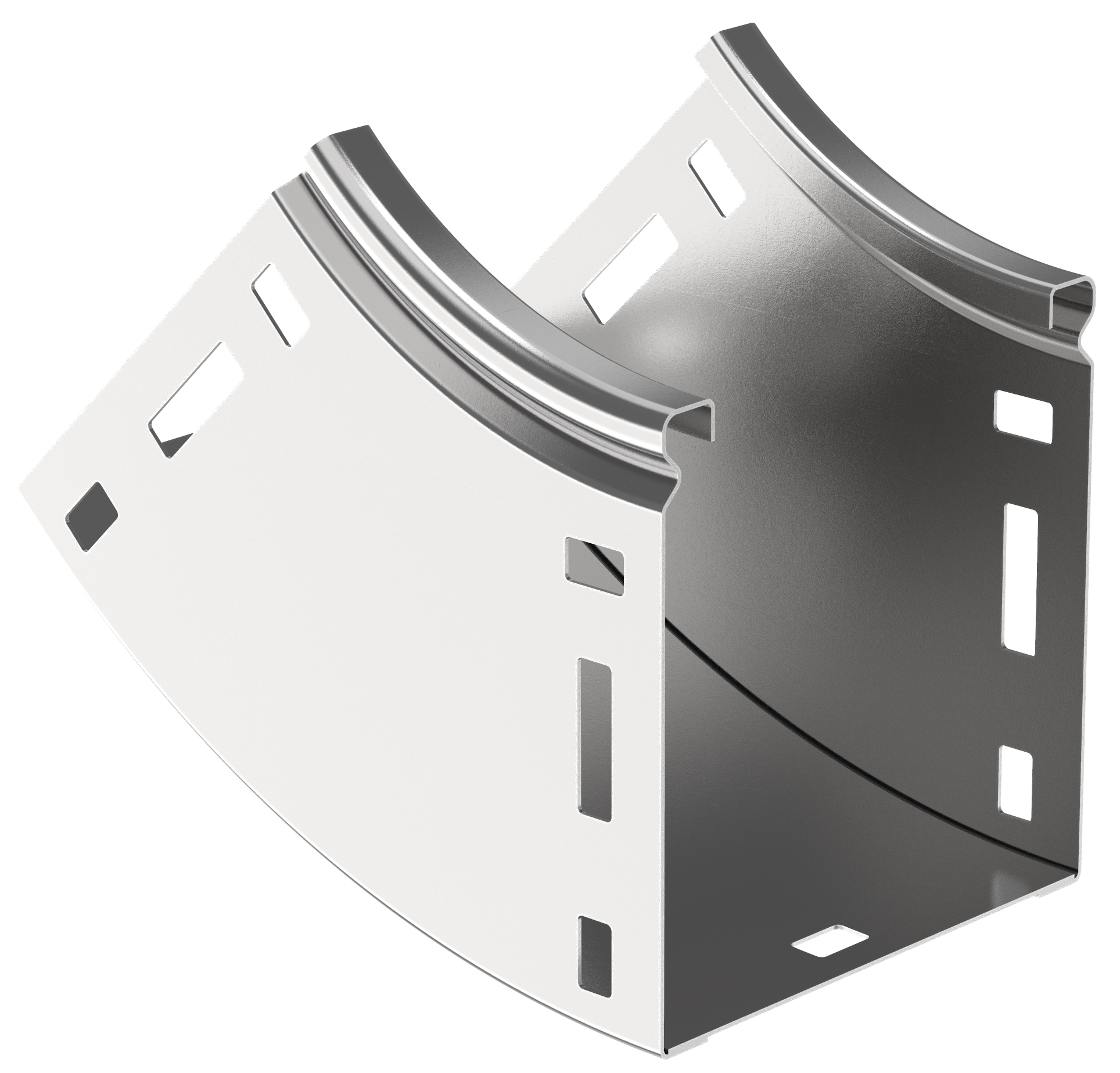 Поворот плавный 45 градусов тип В10 ESCA 100х300 мм