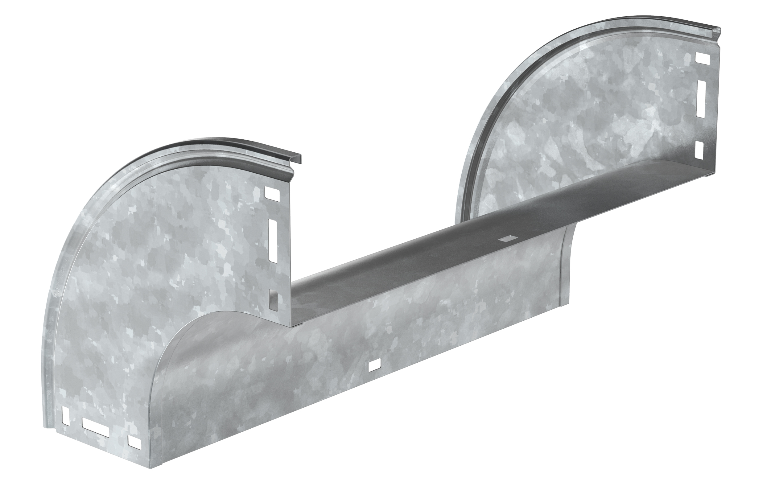 Поворот плавный 90 градусов тип В20 ESCA 100х400 мм HDZ