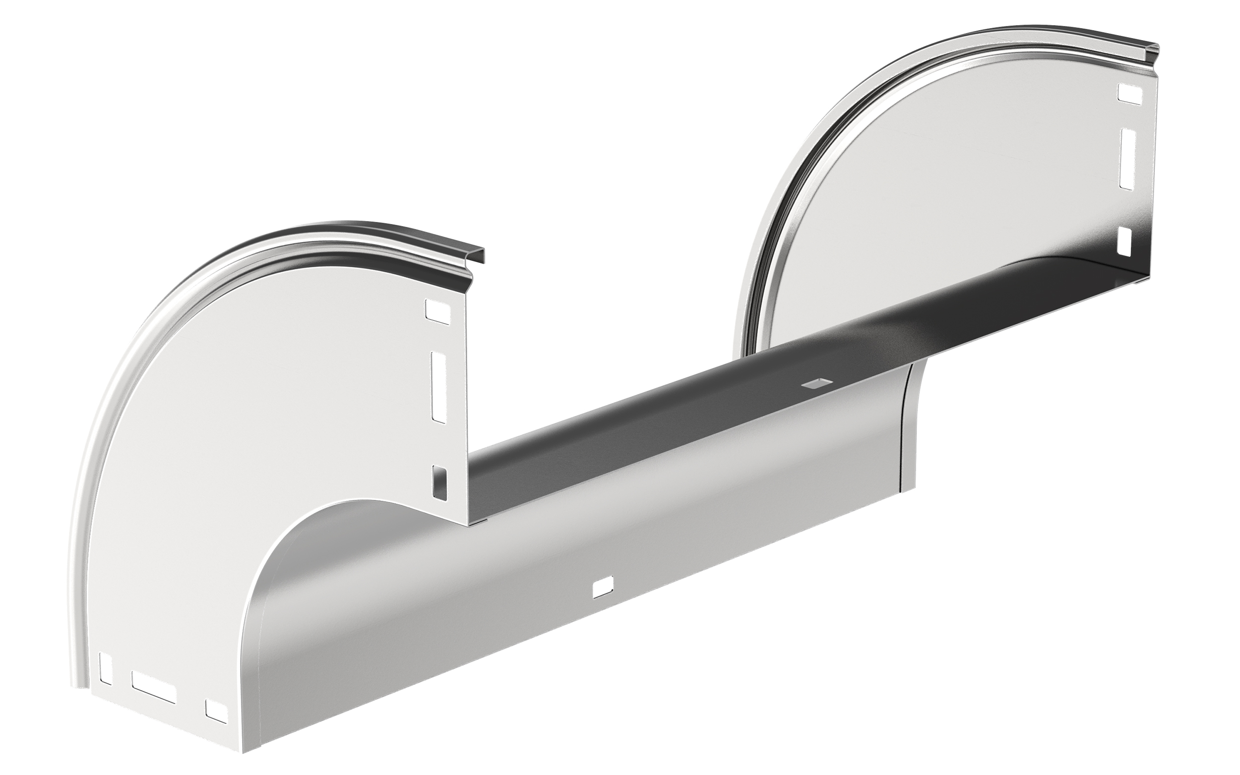 Поворот плавный 90 градусов тип В20 ESCA 50х500 мм