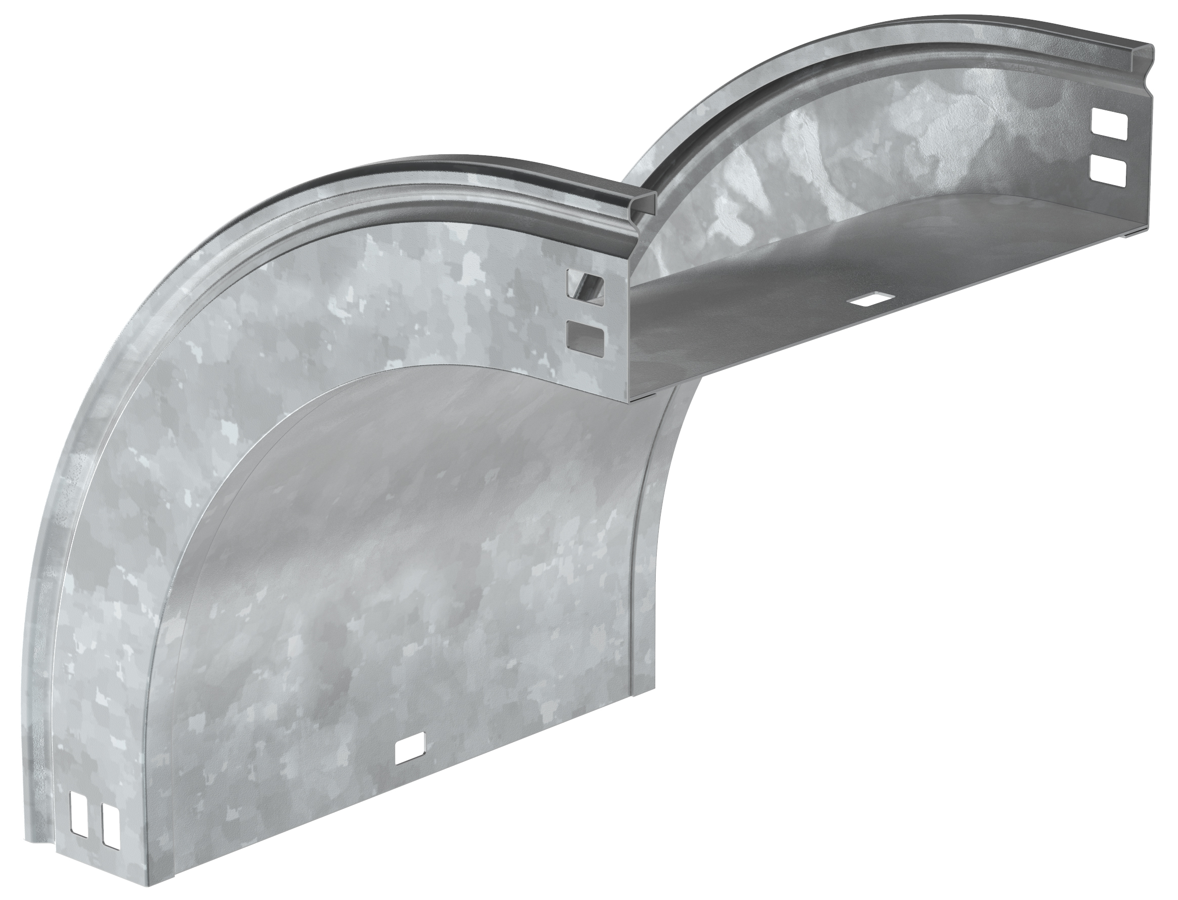 Поворот плавный 90 градусов тип В20 ESCA 100х200 мм HDZ