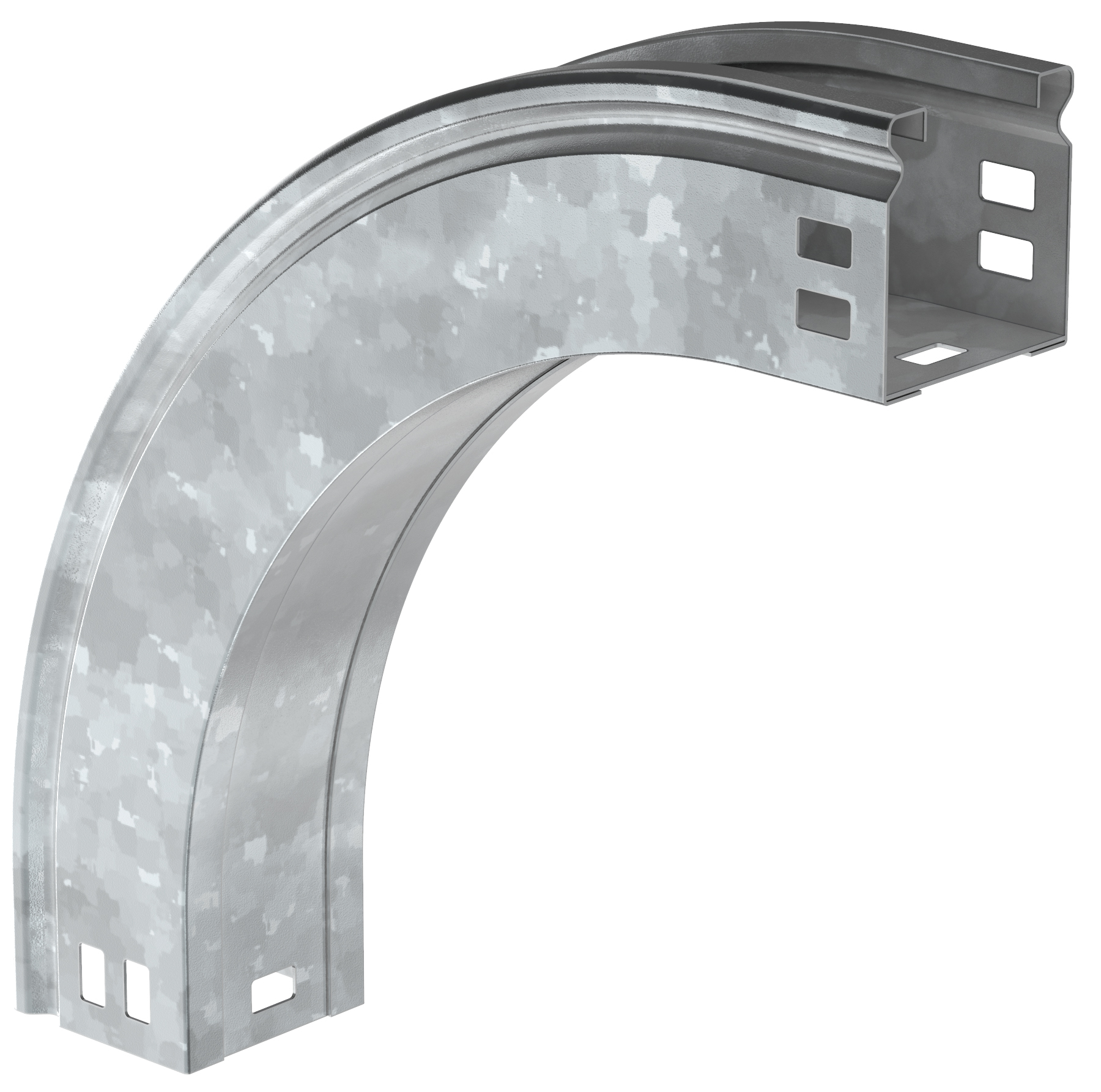 Поворот плавный 90 градусов тип В20 ESCA 50х50 мм HDZ