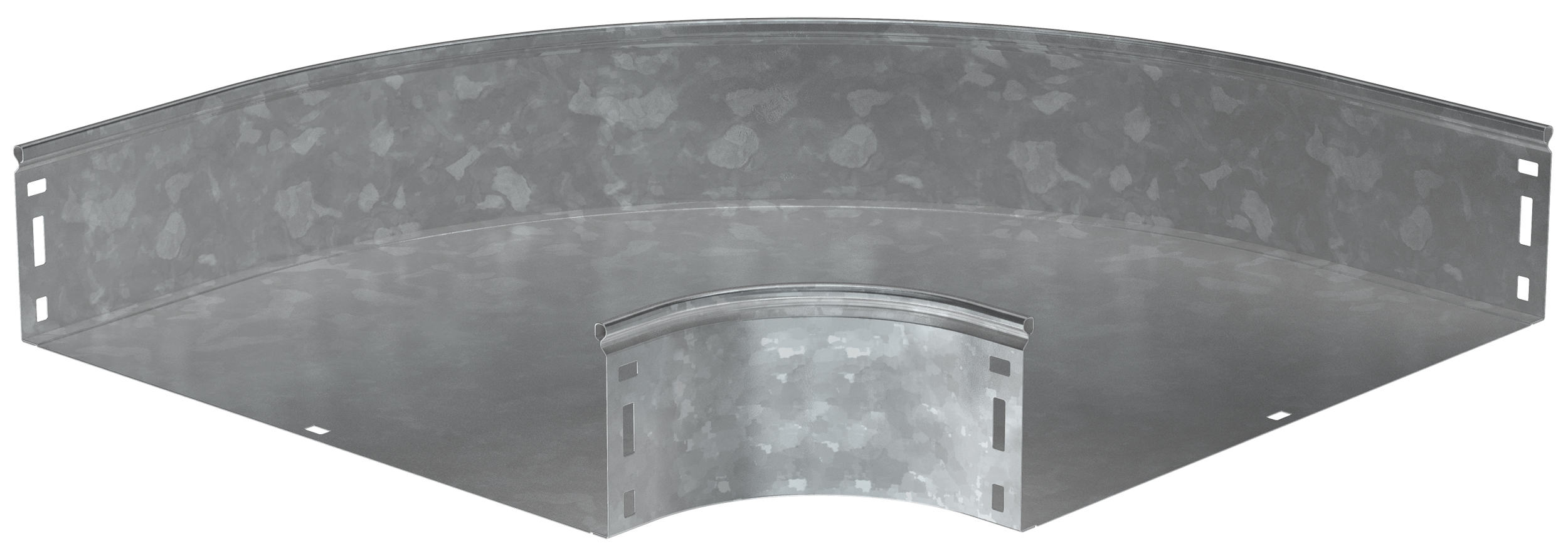 Поворот плавный 90 градусов тип Г01 ESCA 80х500 мм HDZ