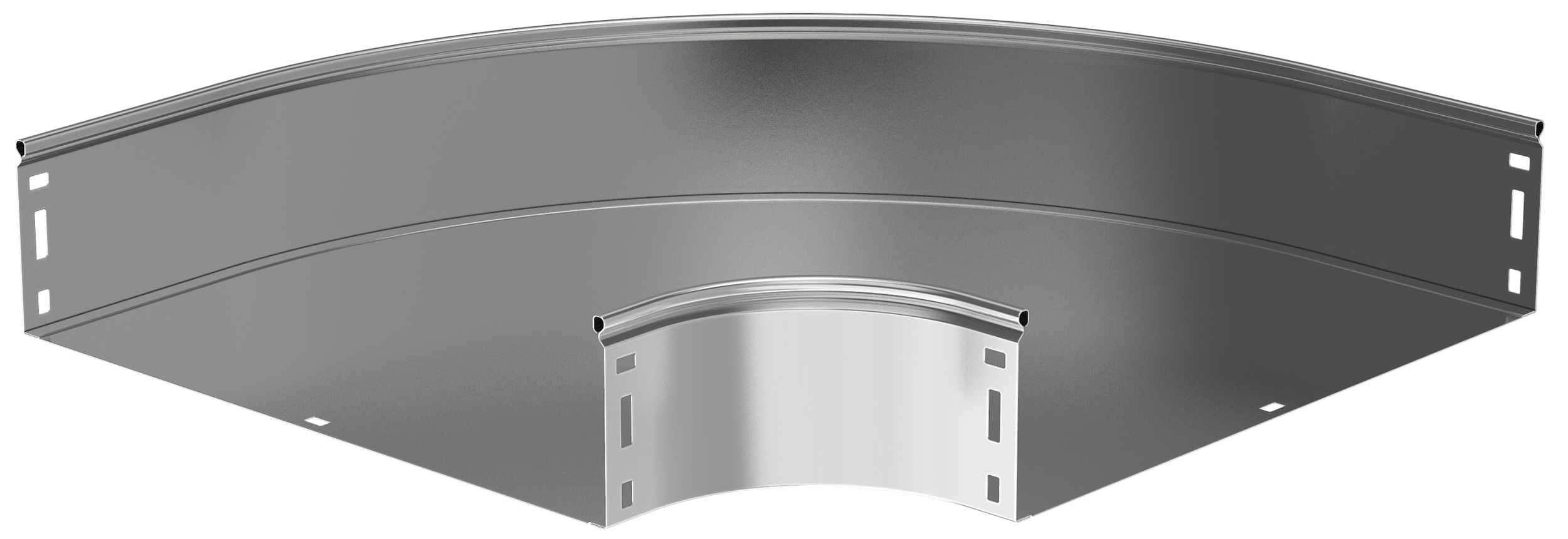 Поворот плавный 90 градусов тип Г01 ESCA 100х400 мм