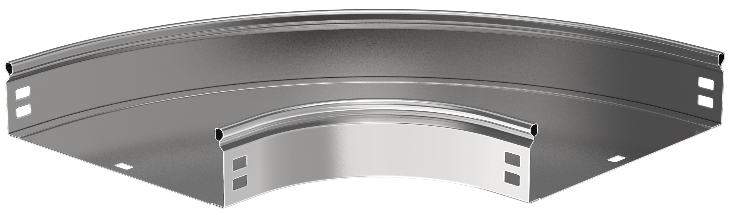 Поворот плавный 90 градусов тип Г01 ESCA 50х200 мм