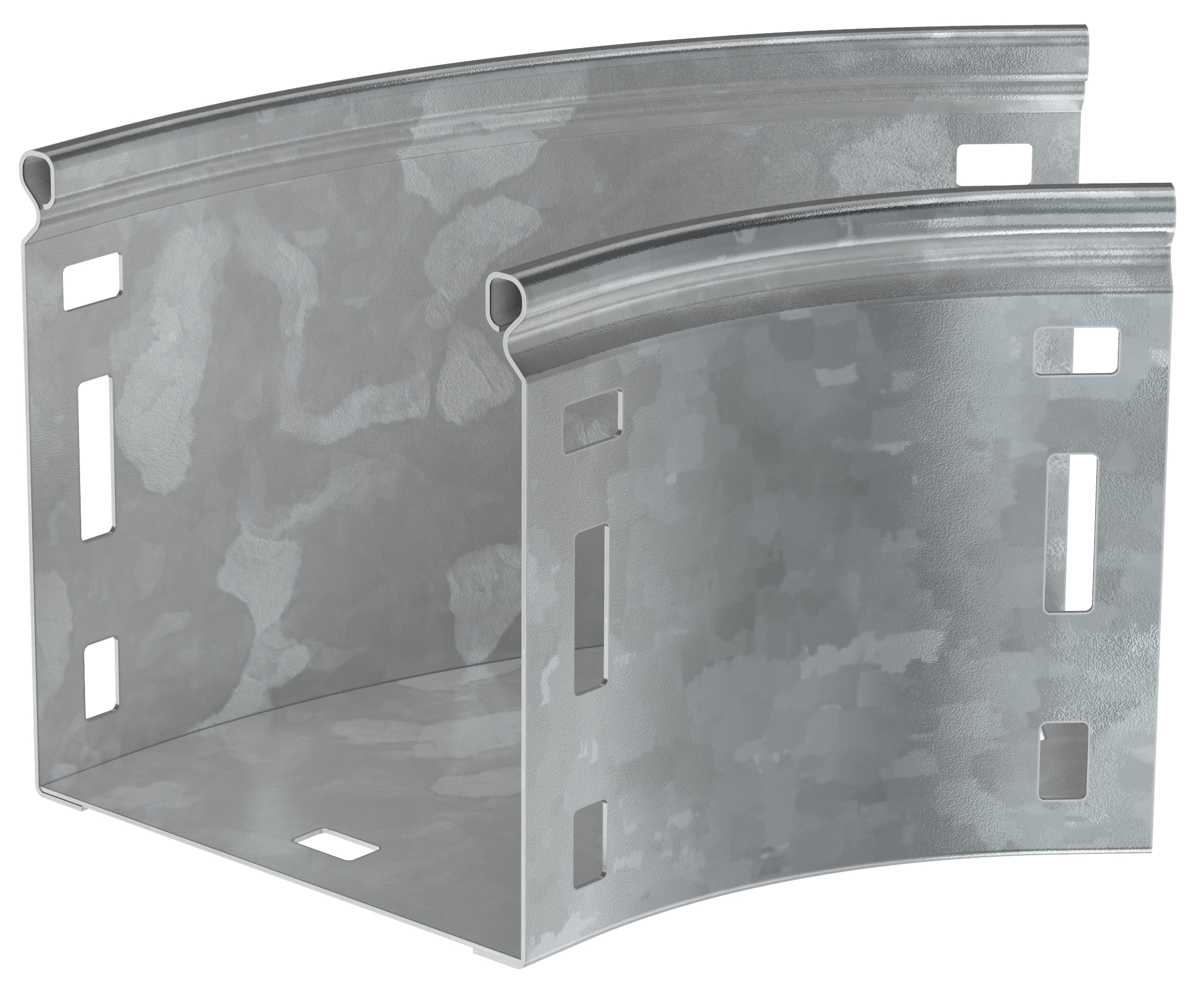 Поворот плавный 45 градусов тип Г01 ESCA 80х80 мм HDZ